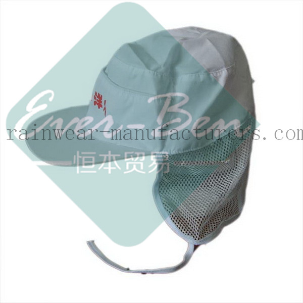 029 gardening hat with neck flap